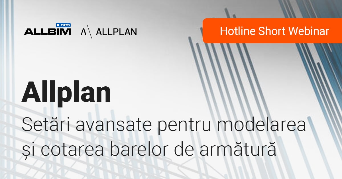 Poza produs Setari avansate pentru modelarea si cotarea barelor de armatura